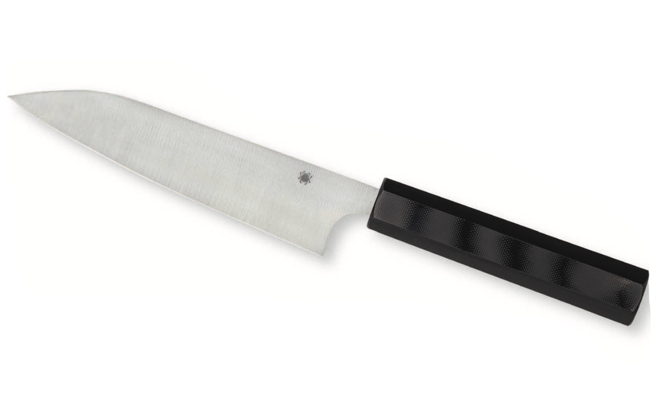 Spyderco - Kitchen Utility Knife Black Plain
