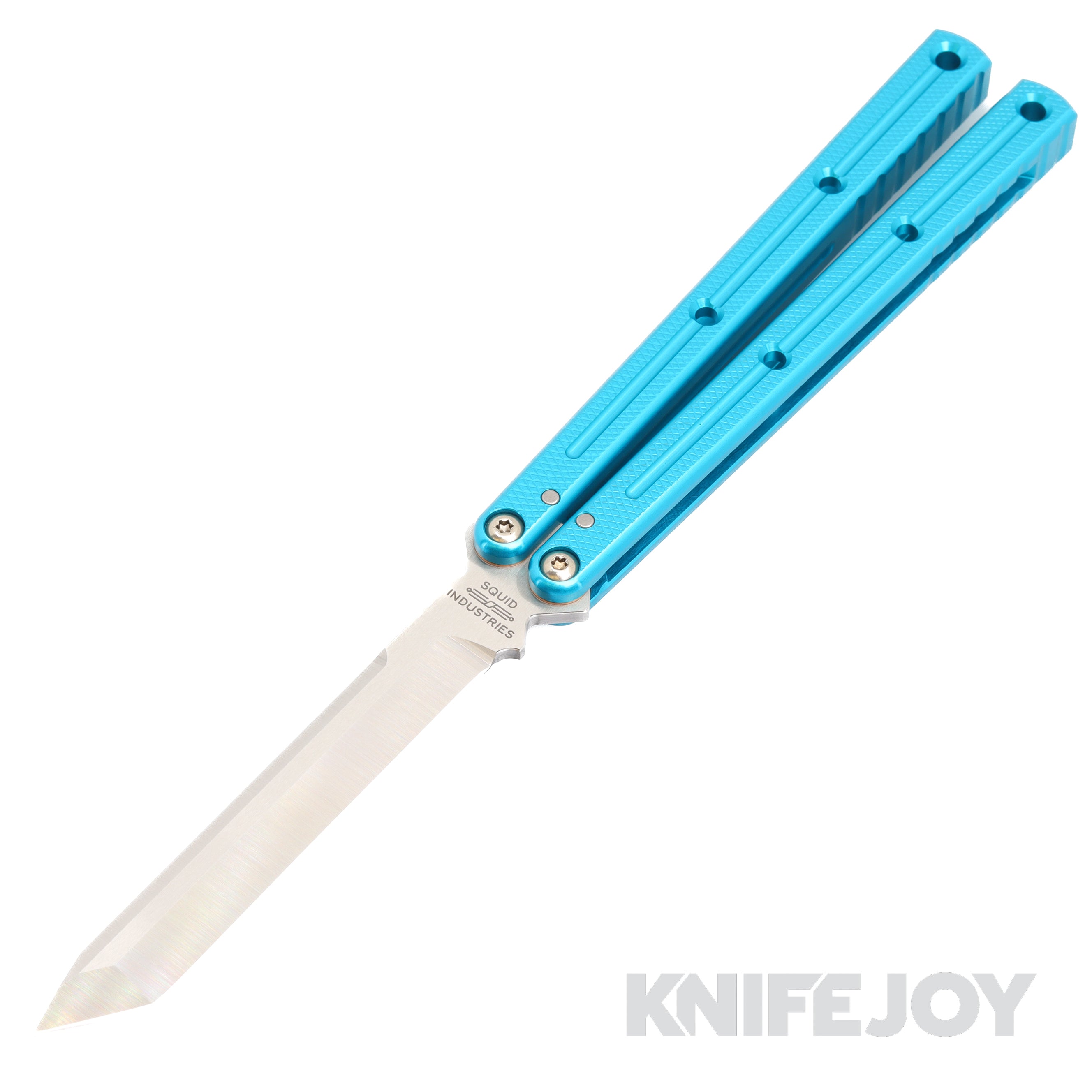 Squid Industries Knives Krake Raken V3 Balisong Butterfly Knife Satin ...