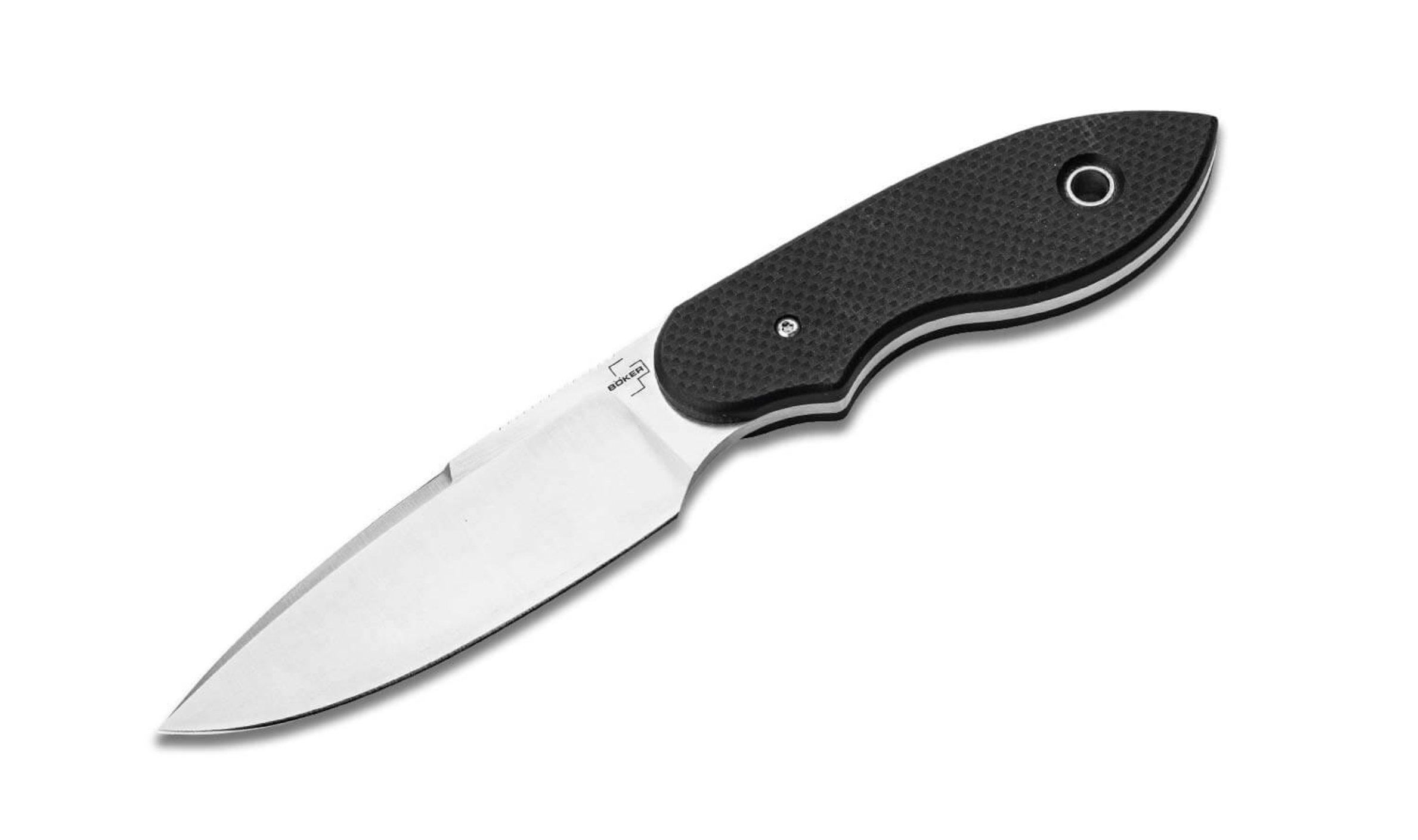 Boker Knives Boker Plus 02BO097 Trailmate Fixed Blade Satin Blade with ...