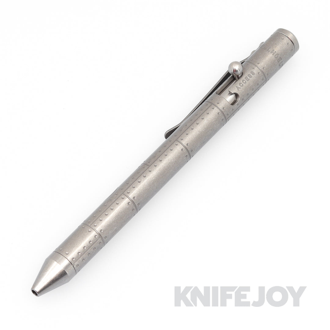 Fellhoelter Tibolt Full Size Engraved WWIII Pen – KnifeJoy