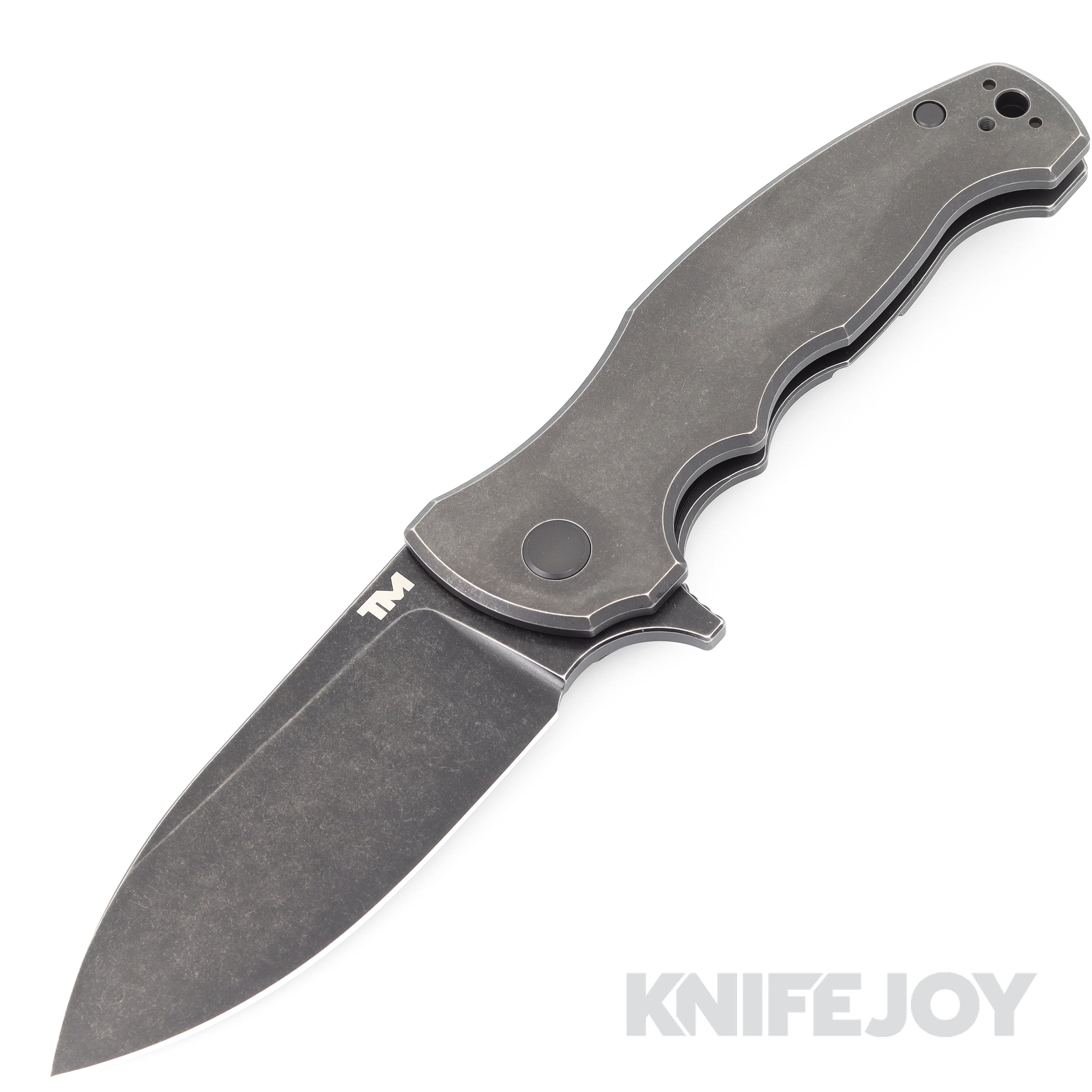 B'yond EDC River Wolf Nightmare Edition Frame Lock Black Stonewash Bla ...