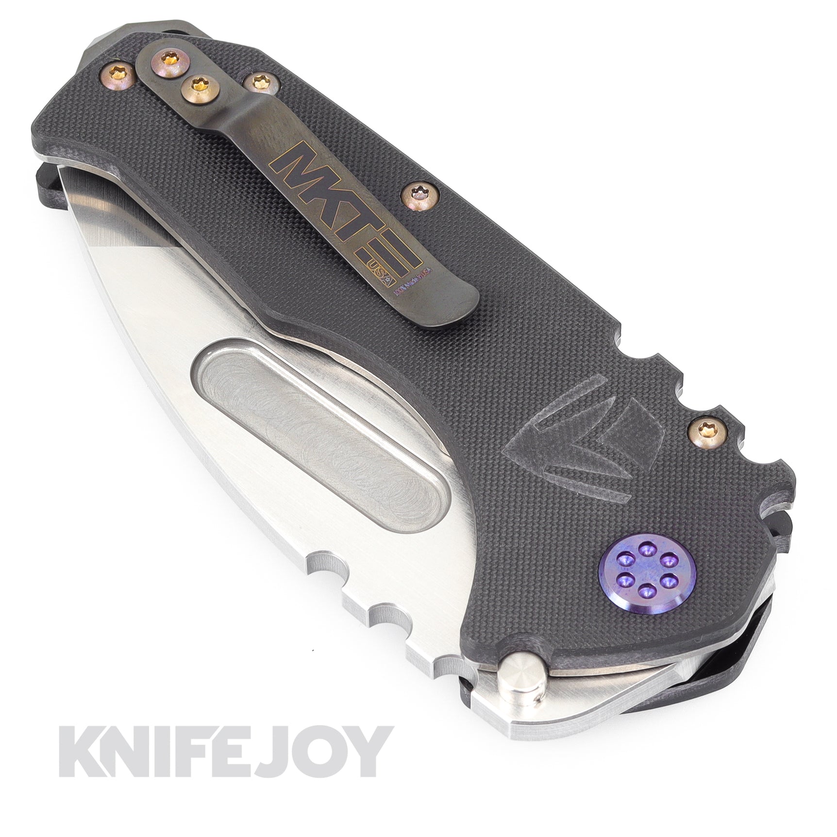 Medford Knives Praetorian Scout M/P D2 Tumbled Tanto Blade with Black –  KnifeJoy