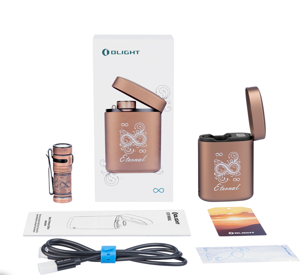 Olight Baton 3 Pro Limited Edition Rechargeable LED Flashlight, Copper,  1500 Max Lumens - KnifeCenter - BATON-3-PRO-CU - Discontinued
